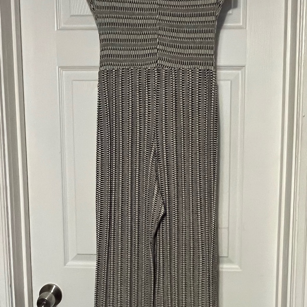 MaxMara Monochrome Patterned Jumpsuit